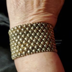 Wrist cuff. Silver, 6 3/4 inches. NWOT